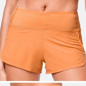 Outdoor voices orange shorts